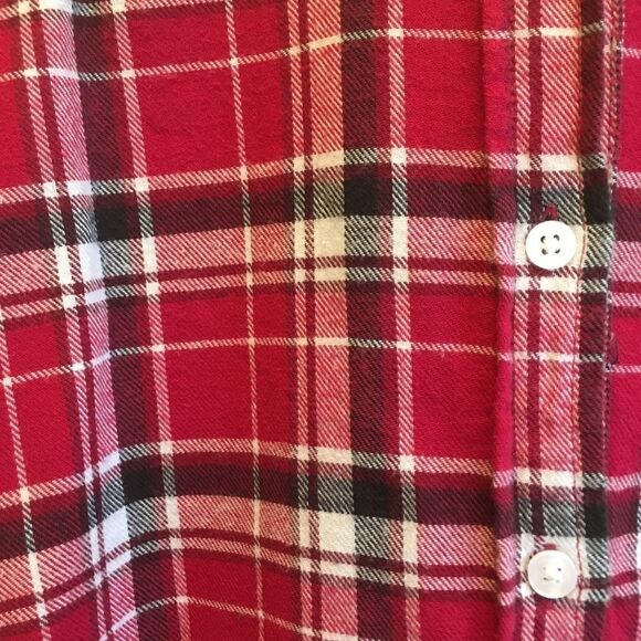 WRANGLER WRANCHER FLANNEL SHIRT IN RED PLAID - Picture 5 of 6